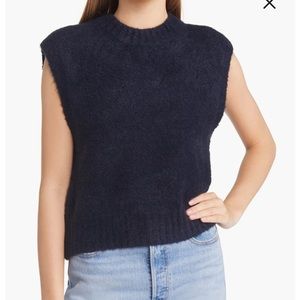 Madewell Bouclé Sweater Vest